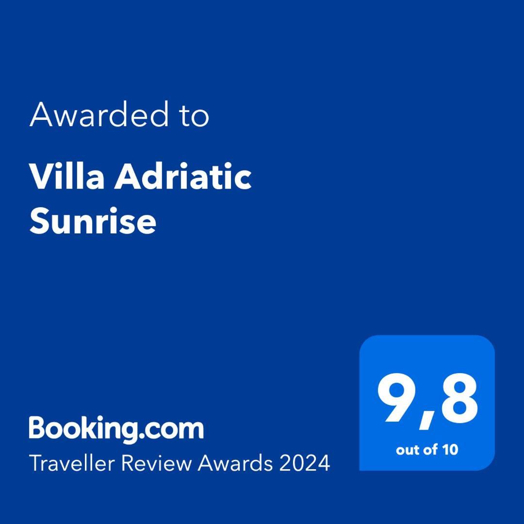 Villa Adriatic Sunrise シベニク エクステリア 写真